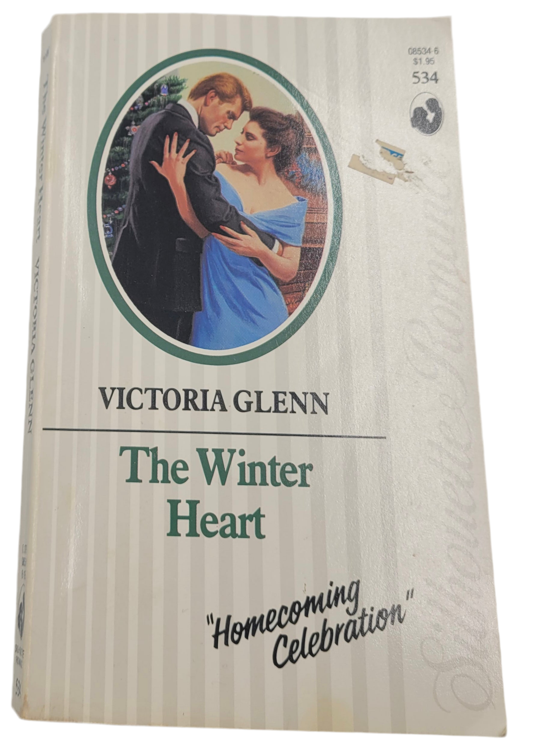 The Winter Heart Vintage Paperback by Victoria Glenn 1987 Silhouette Romance l