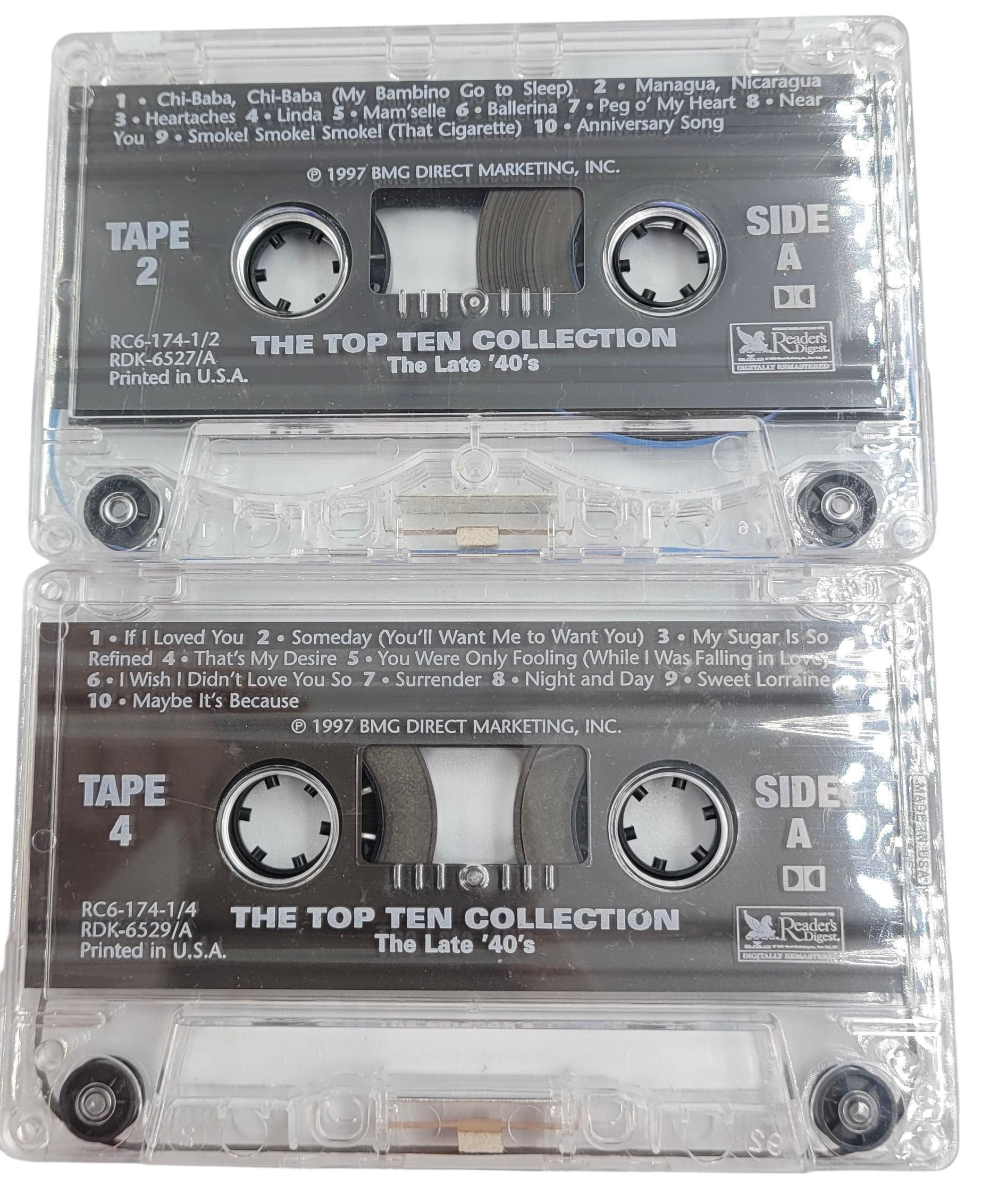 The Top Ten Collection: The Late '40s – Reader's Digest Music (Cassette Set)