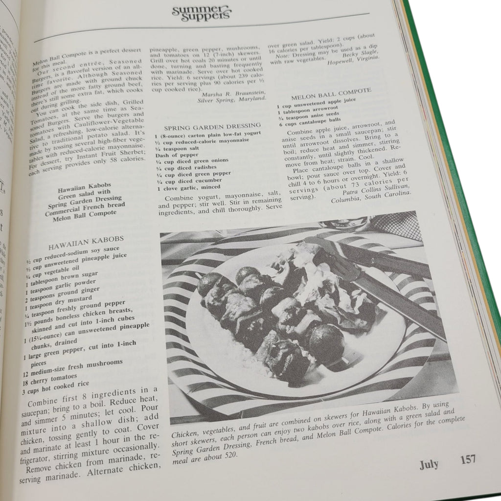 Southern Living 1985 Annual Recipes – Vintage Hardcover Cookbook with Holiday Baking & Southern Favorites