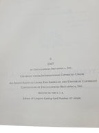 1967 Encyclopaedia (Encyclopedia) Britannica Volume 11 – Halicarnassus to Iyenea