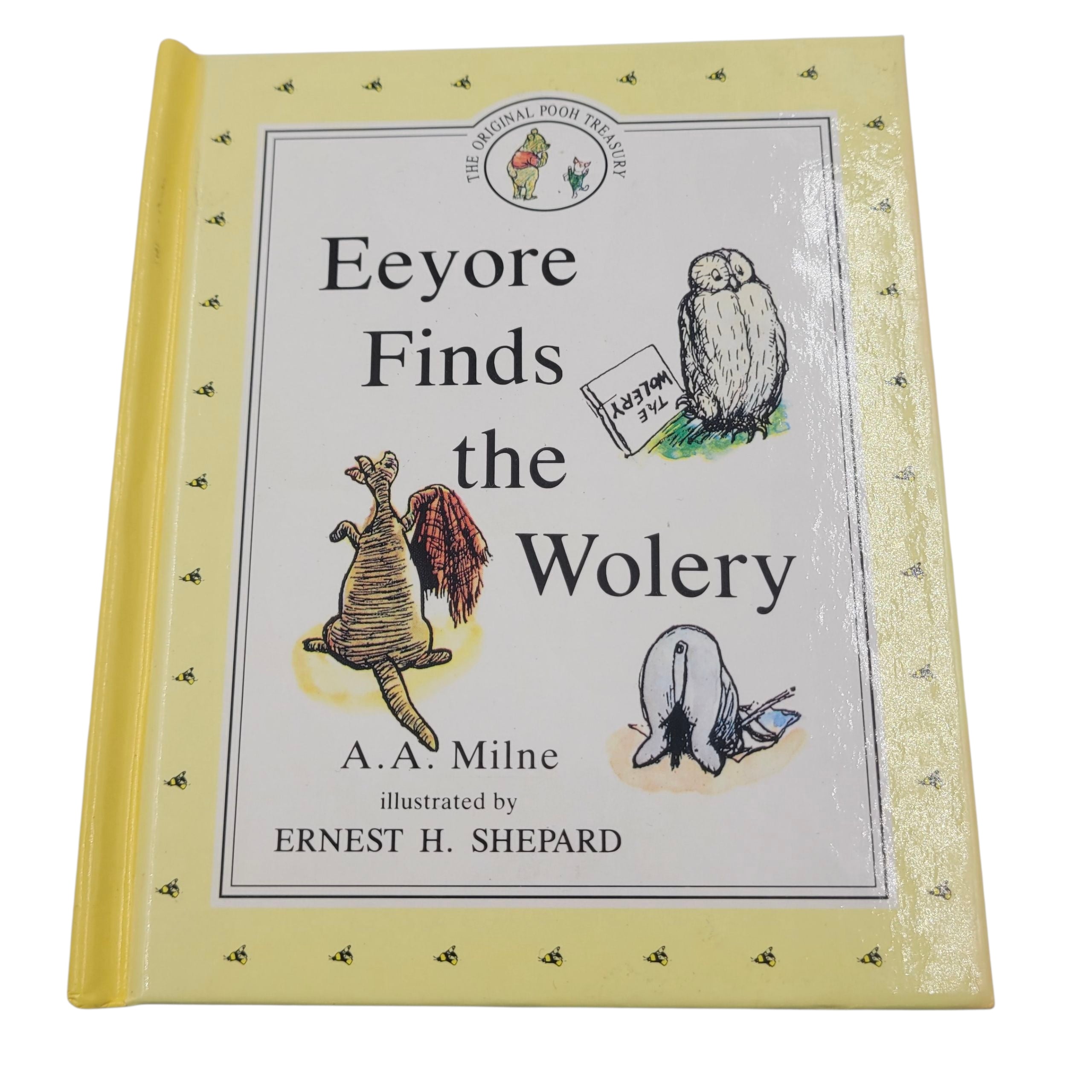Eeyore Finds the Wolery – Vintage Children’s Book (1992 Hardcover, Pooh Treasury)