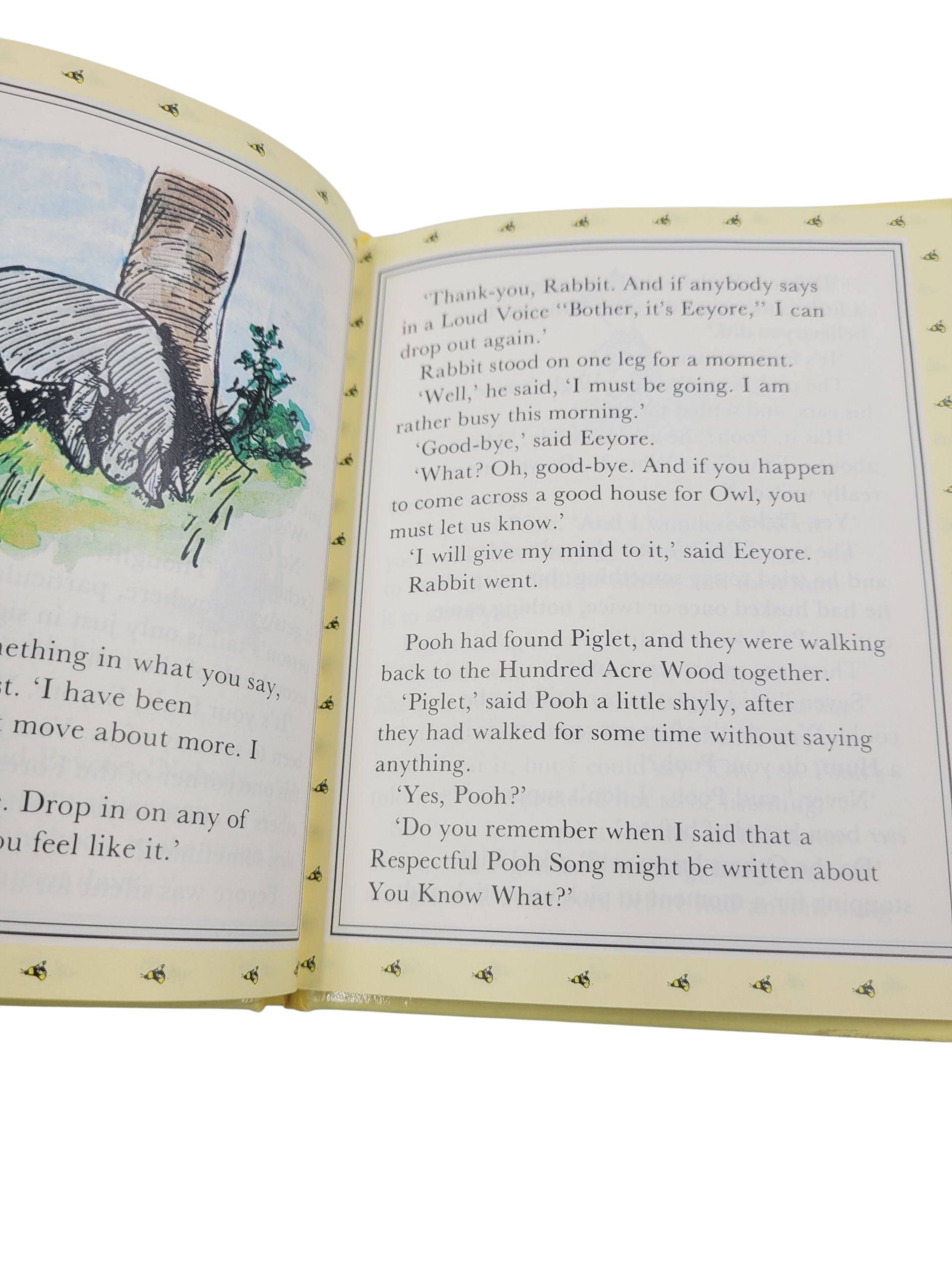 Eeyore Finds the Wolery – Vintage Children’s Book (1992 Hardcover, Pooh Treasury)