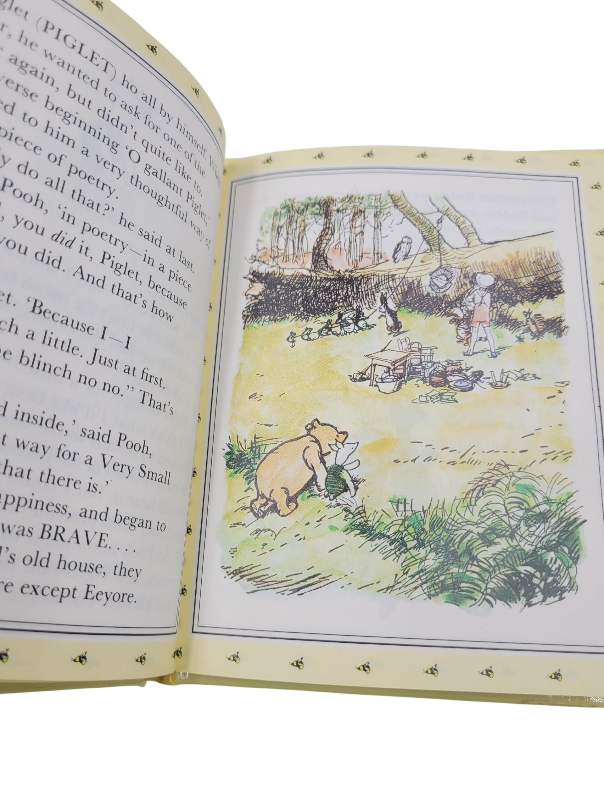 Eeyore Finds the Wolery – Vintage Children’s Book (1992 Hardcover, Pooh Treasury)