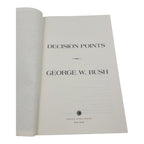 Decision Points by George W. Bush – First Edition Hardcover (2010)