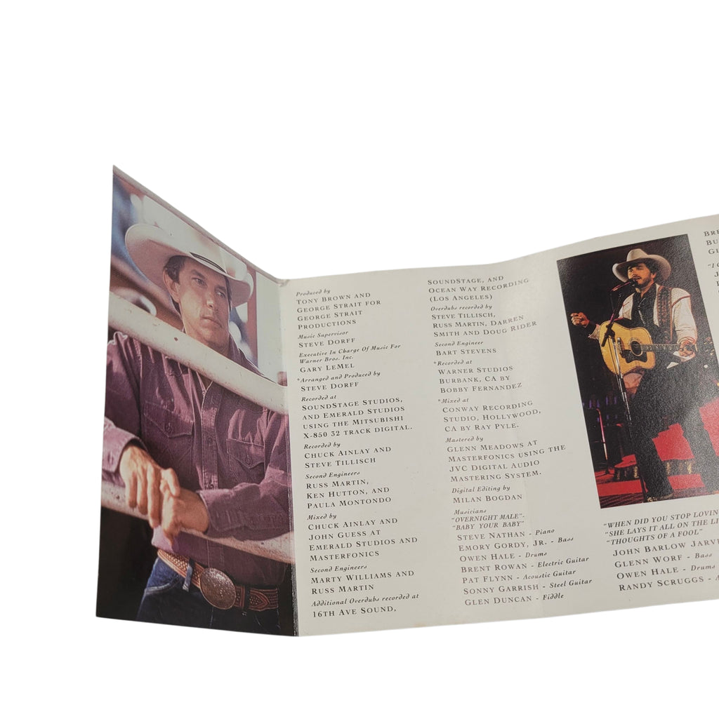 George Strait – Pure Country Original Soundtrack Cassette (Tested, 1992)