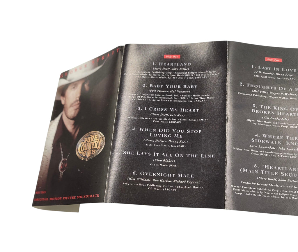 George Strait – Pure Country Original Soundtrack Cassette (Tested, 1992)
