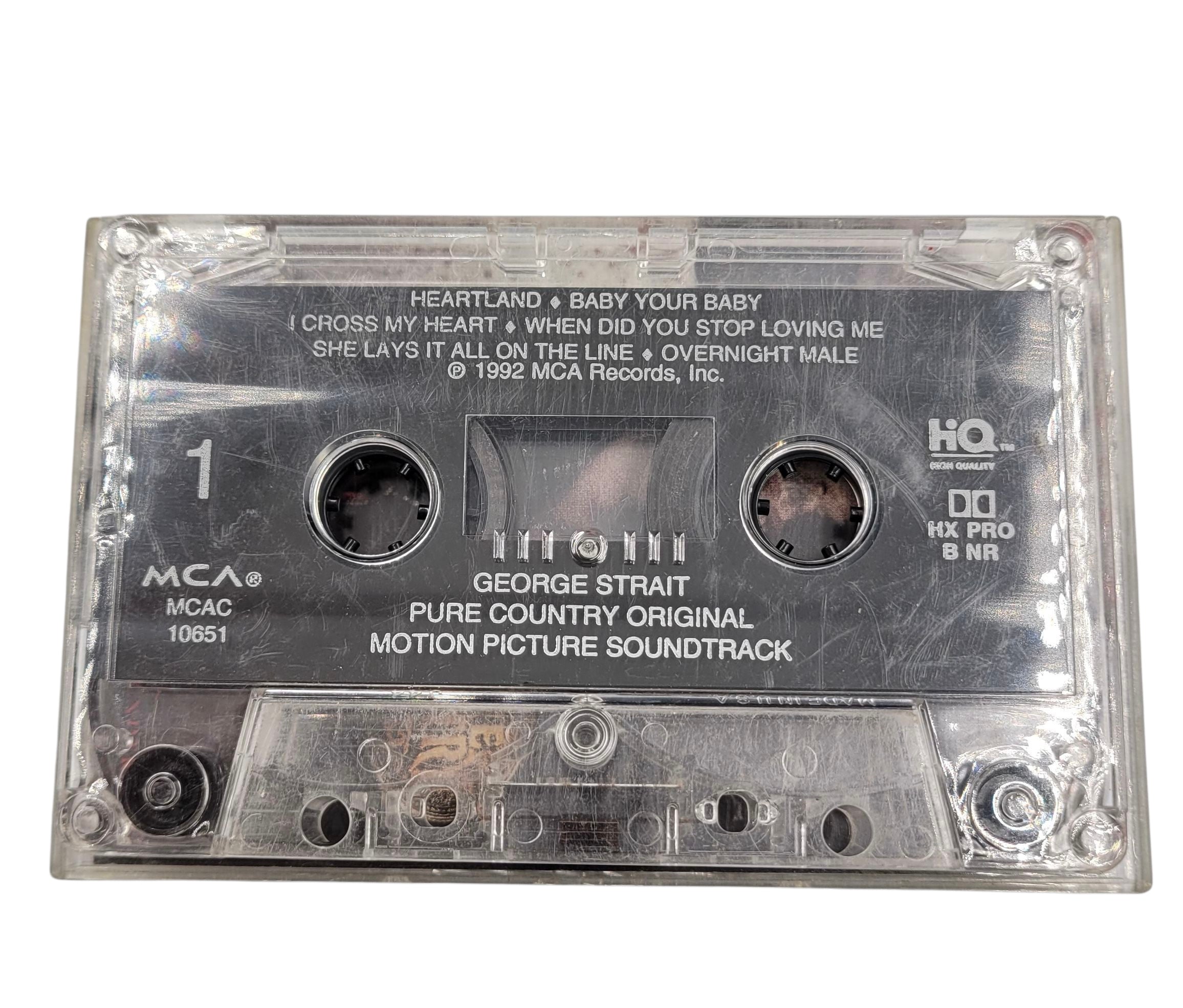 George Strait – Pure Country Original Soundtrack Cassette (Tested, 1992)