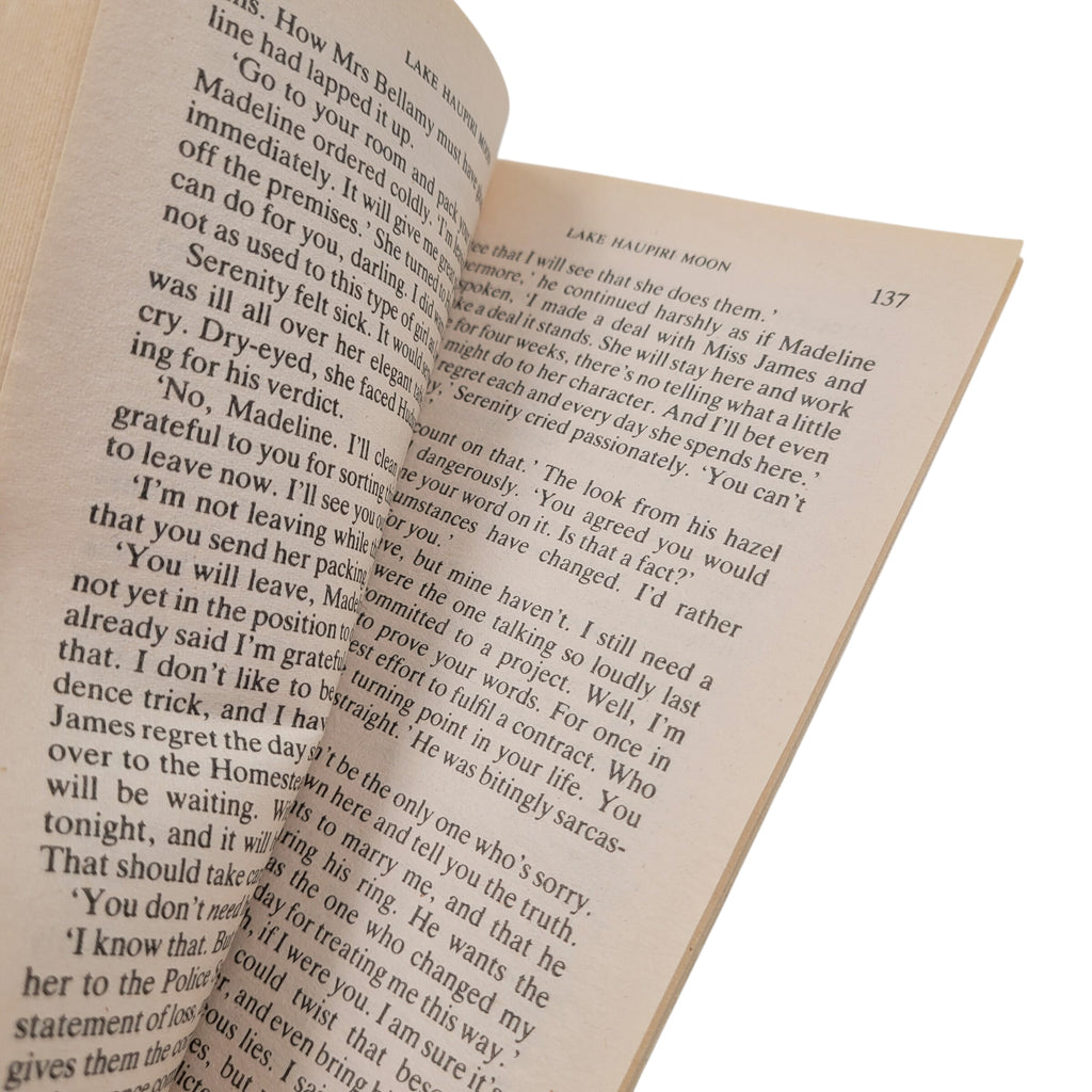 Lake Haupiri Moon by Mary Moore – Harlequin Romance 1985