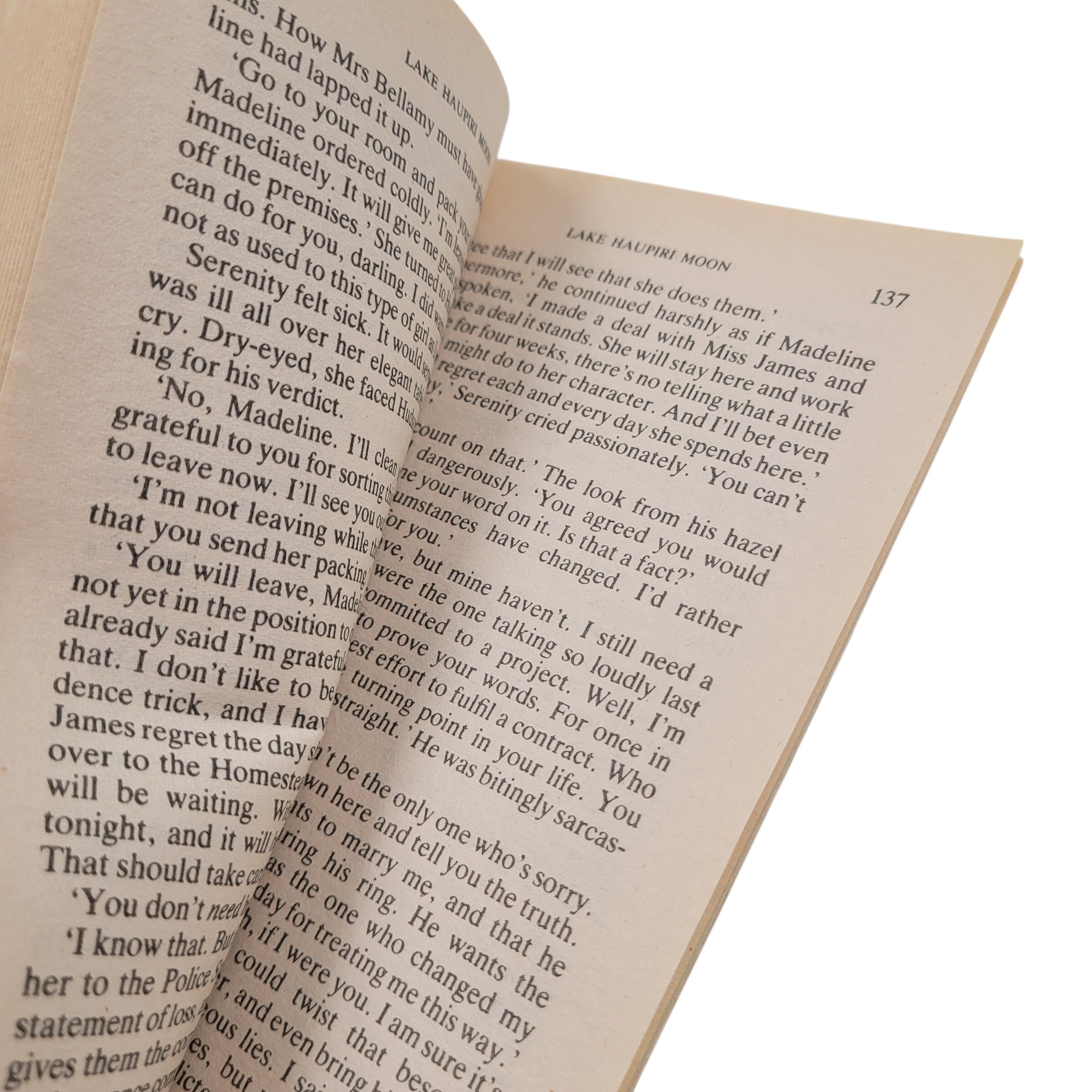 Lake Haupiri Moon by Mary Moore – Harlequin Romance 1985