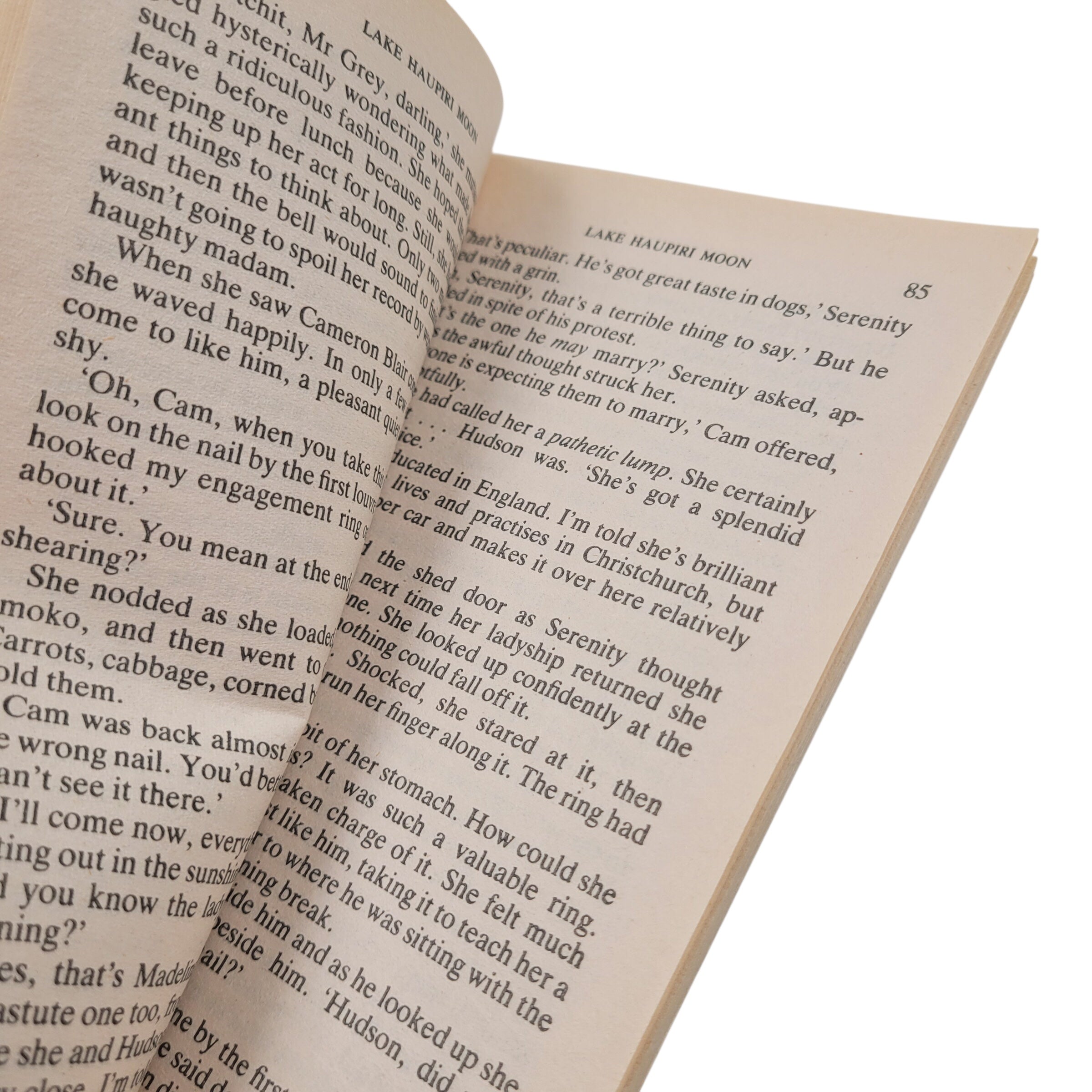 Lake Haupiri Moon by Mary Moore – Harlequin Romance 1985